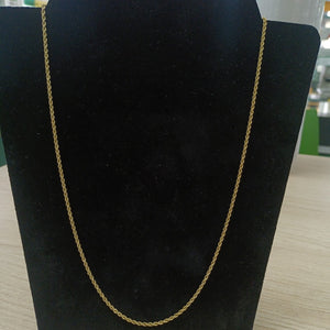 CADENA ORO 14 K 2.6 GRMS (SEMINUEVO)
