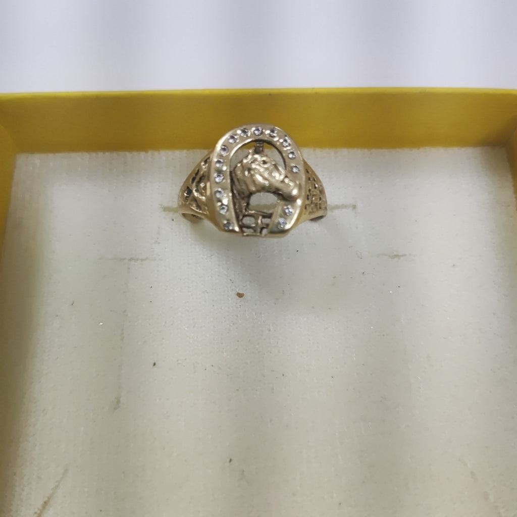 ANILLO ORO 10 K 3 GRMS (SEMINUEVO)
