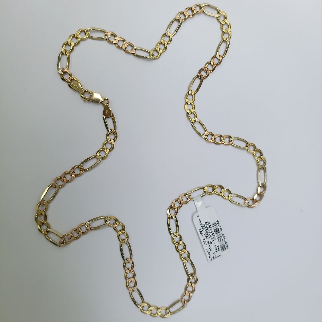 CADENA ORO COMBINADO 14 K 28.9 GRMS (SEMINUEVO)
