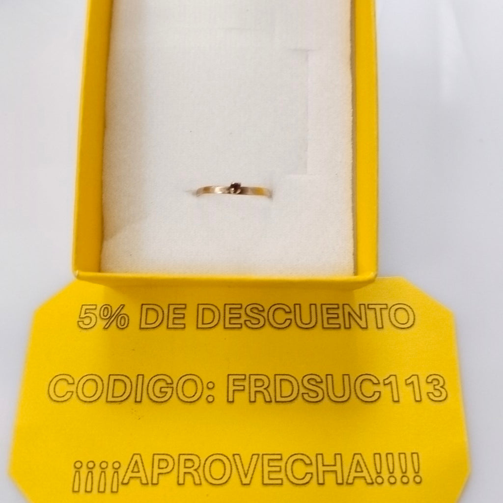 ANILLITO ORO 10 K 0,50 GRMS (SEMINUEVO)