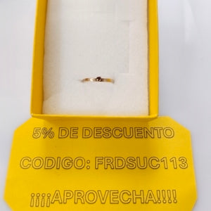 ANILLITO ORO 10 K 0,50 GRMS (SEMINUEVO)