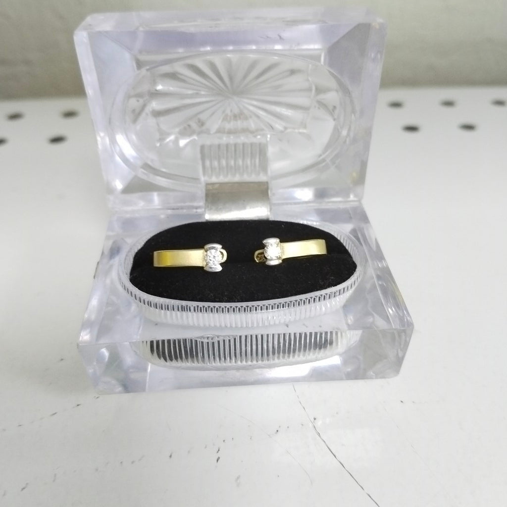 ARETES PAR ORO 14 K 4,40 GRMS (SEMINUEVO)