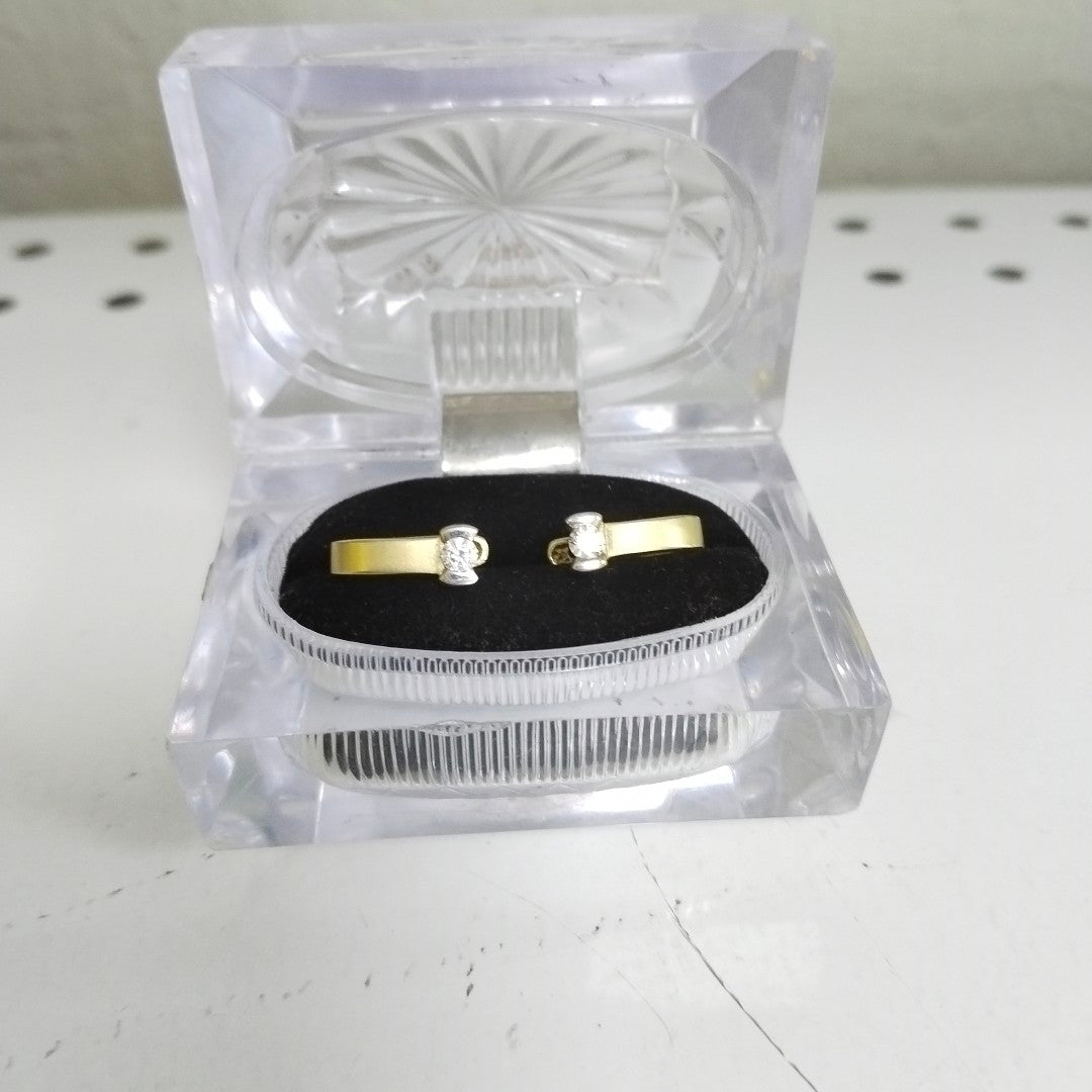 ARETES PAR ORO 14 K 4,40 GRMS (SEMINUEVO)
