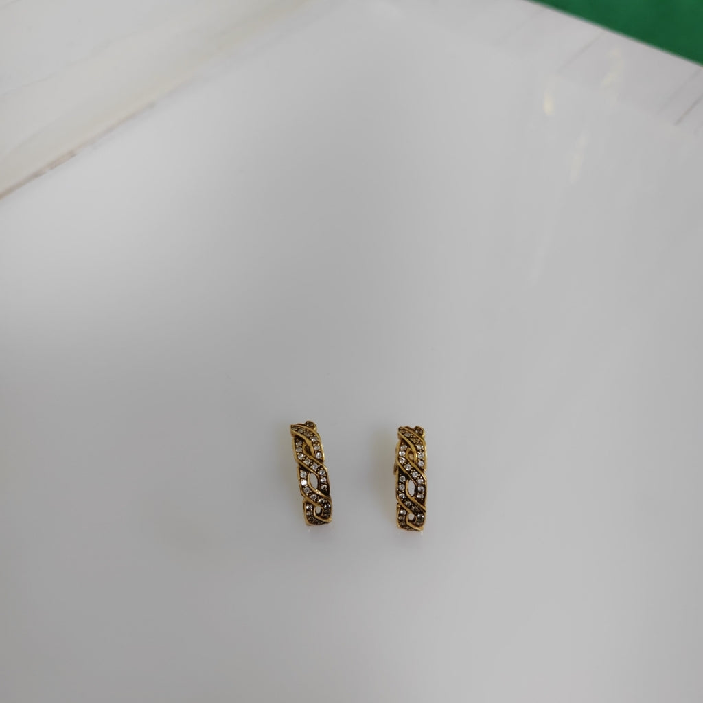 ARETES PAR ORO 14 K 4.2 GRMS (SEMINUEVO)