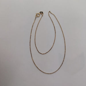 CADENA ORO 14 K 1,10 GRMS (SEMINUEVO)