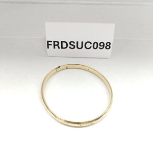 PULSERA RIGIDA ORO 14 K 8,10 GRMS (SEMINUEVO)