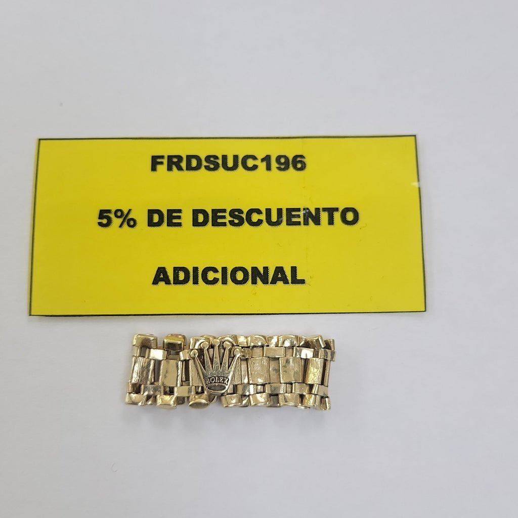 ANILLO ORO 14 K 3.7 GRMS (SEMINUEVO)