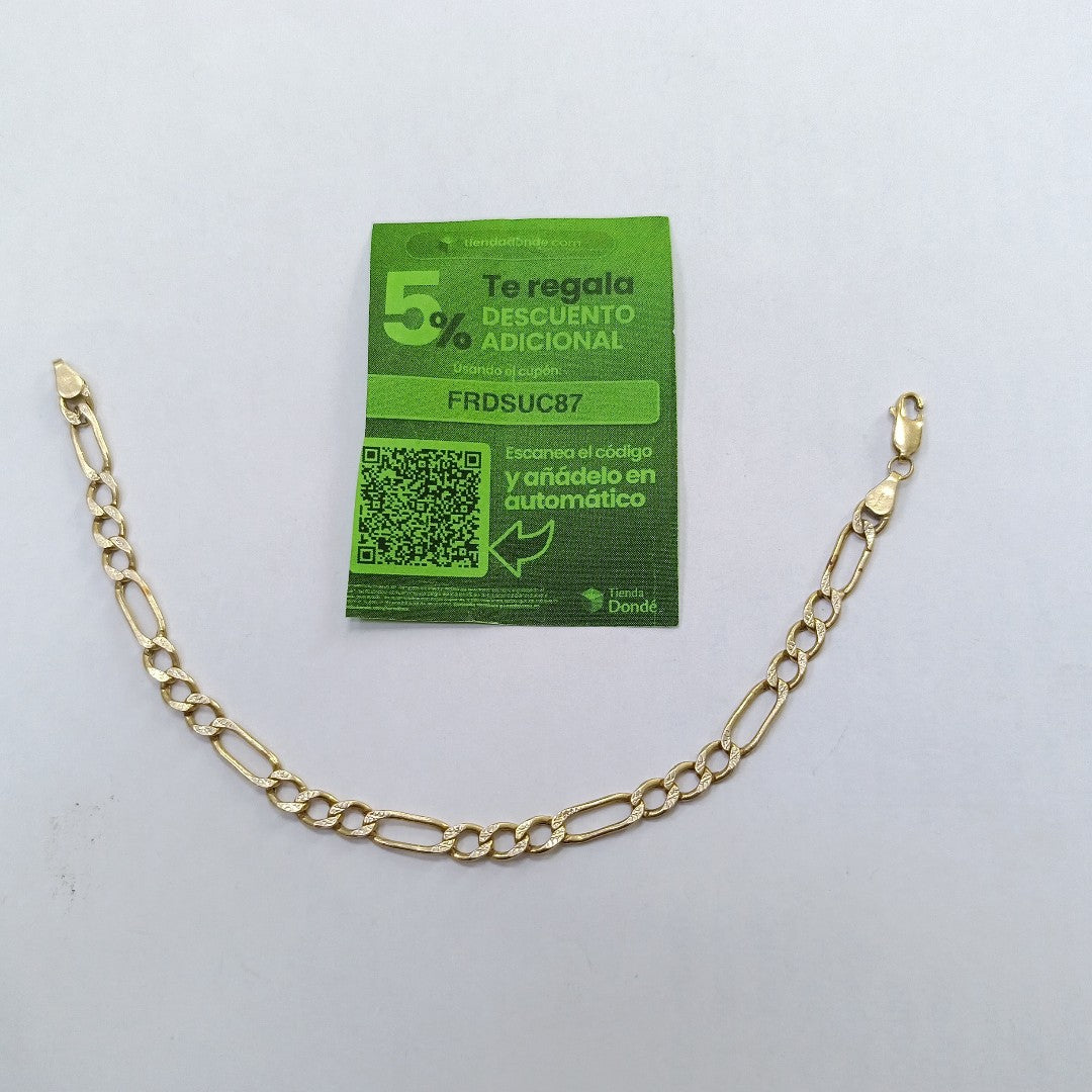 PULSERA ORO 14 K 3.1 GRMS (SEMINUEVO)