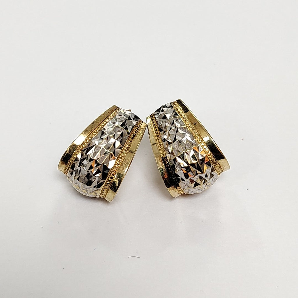 ARETES PAR ORO 14 K 3.7 GRMS (SEMINUEVO)