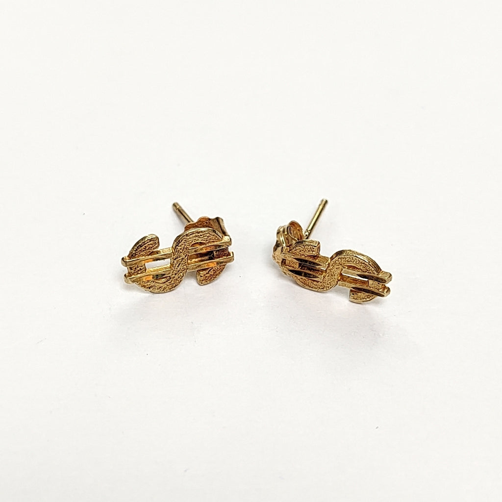 BROQUELES PAR ORO 14 K 0.8 GRMS (SEMINUEVO)