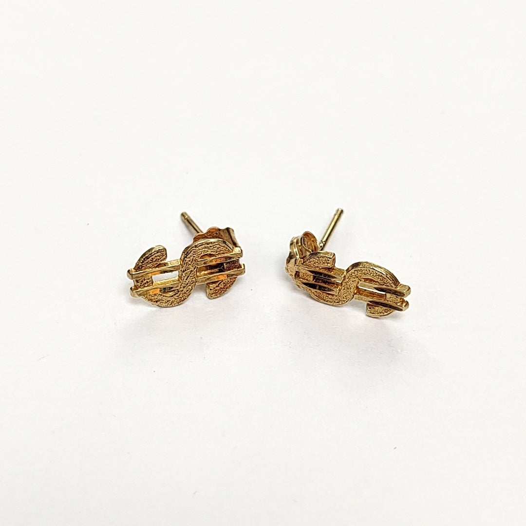 BROQUELES PAR ORO 14 K 0.8 GRMS (SEMINUEVO)