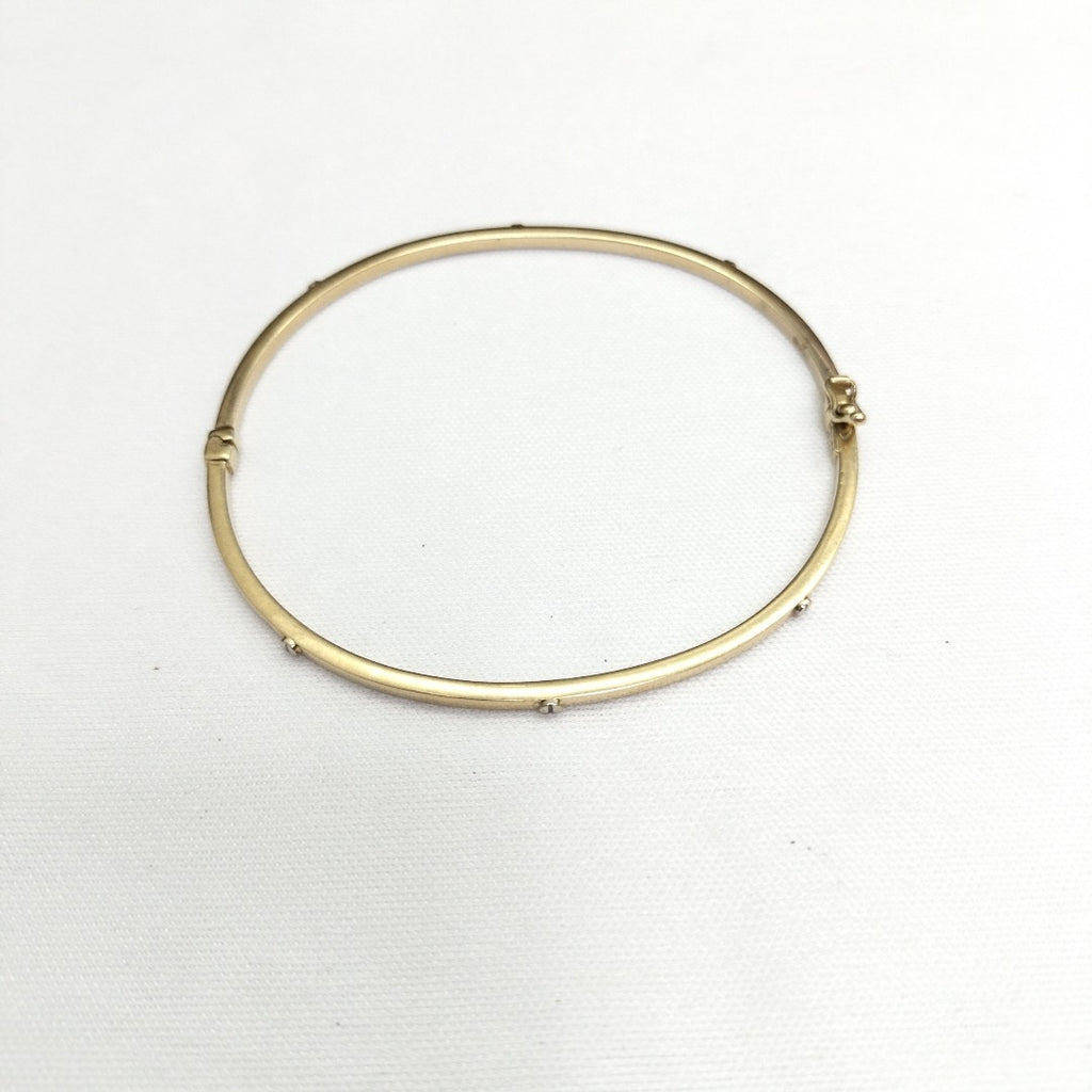 PULSERA RIGIDA ORO 14 K 3,20 GRMS (SEMINUEVO)