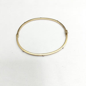 PULSERA RIGIDA ORO 14 K 3,20 GRMS (SEMINUEVO)