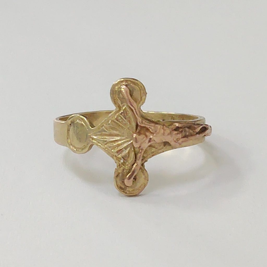 ANILLO ORO 10 K 2.3 GRMS (SEMINUEVO)