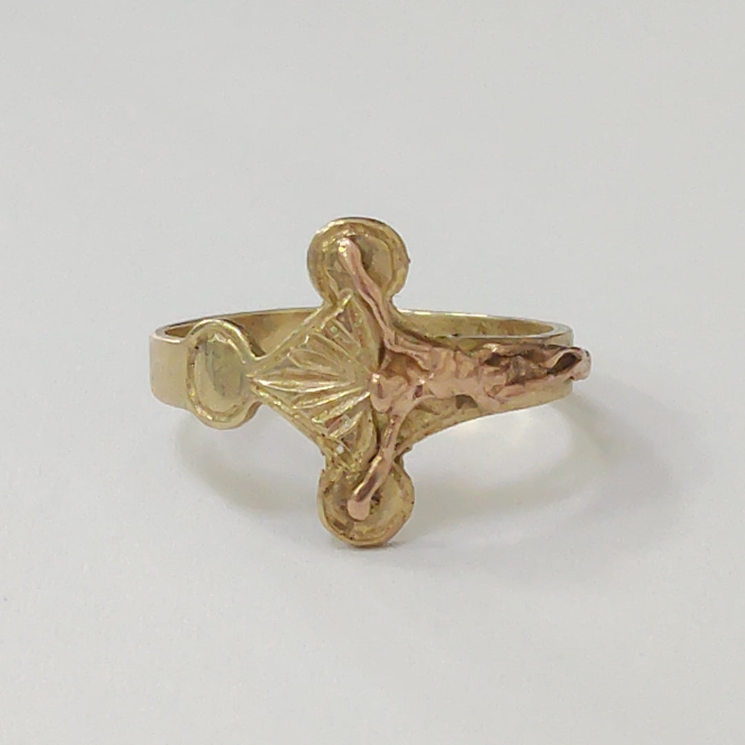 ANILLO ORO 10 K 2.3 GRMS (SEMINUEVO)