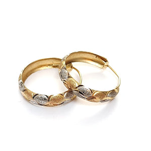 ARRACADAS PAR ORO 14 K 2.8 GRMS (SEMINUEVO)