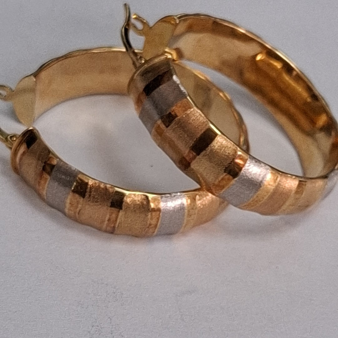 ARRACADAS PAR ORO 14 K 4,60 GRMS (SEMINUEVO)