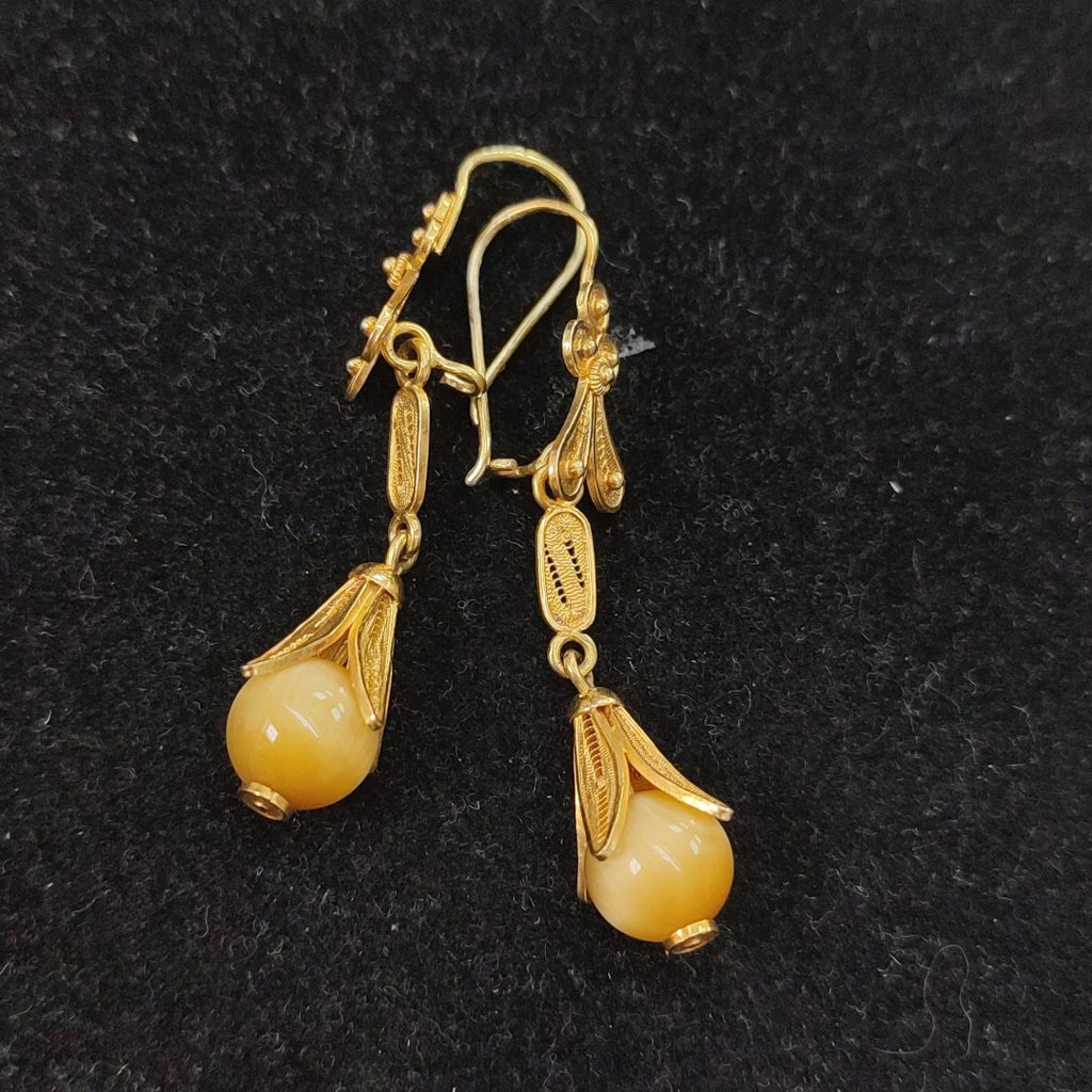 ARETES PAR ORO 10 K 5,60 GRMS (SEMINUEVO)