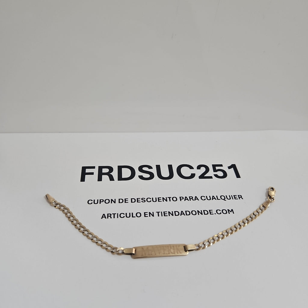 ESCLAVA ORO 10 K 2.5 GRMS (SEMINUEVO)
