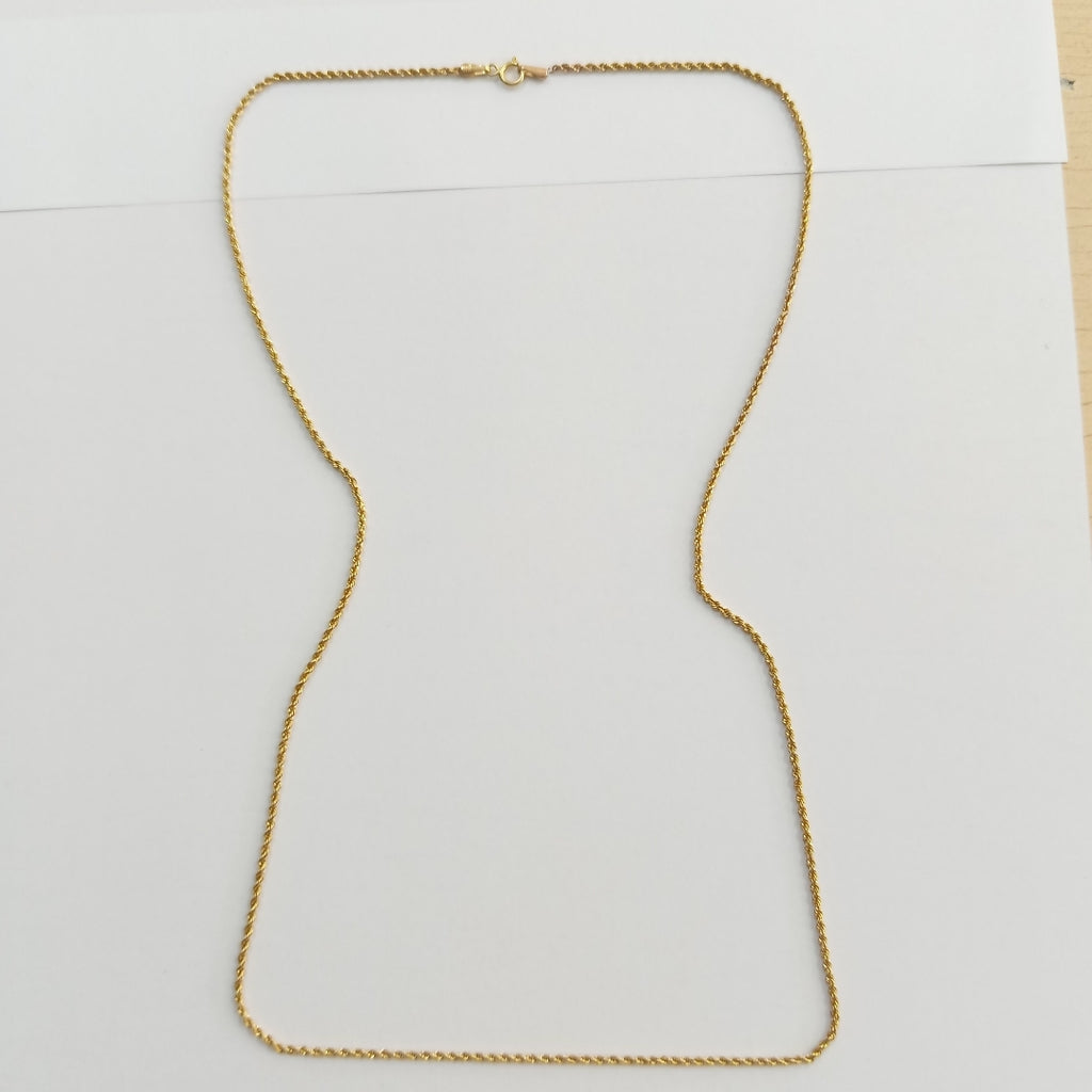 CADENA ORO 14 K 1.5 GRMS (SEMINUEVO)