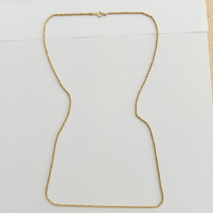 CADENA ORO 14 K 1.5 GRMS (SEMINUEVO)