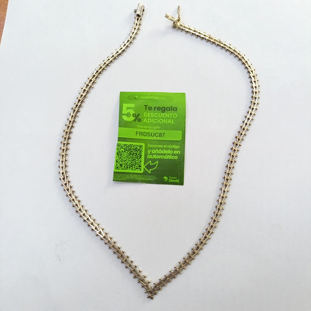 GARGANTILLA PLATA 22,70 GRMS (SEMINUEVO)
