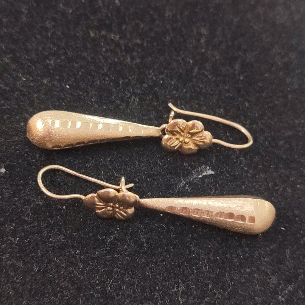 ARETES PAR ORO 10 K 3,20 GRMS (SEMINUEVO)