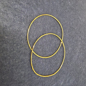 ARRACADAS PAR ORO 10 K 3 GRMS (SEMINUEVO)