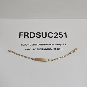 ESCLAVA ORO 10 K 1.9 GRMS (SEMINUEVO)