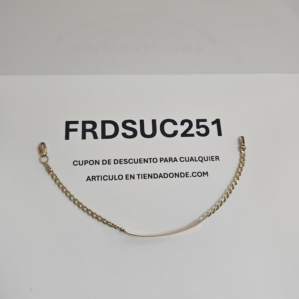 ESCLAVA ORO 10 K 3.1 GRMS (SEMINUEVO)