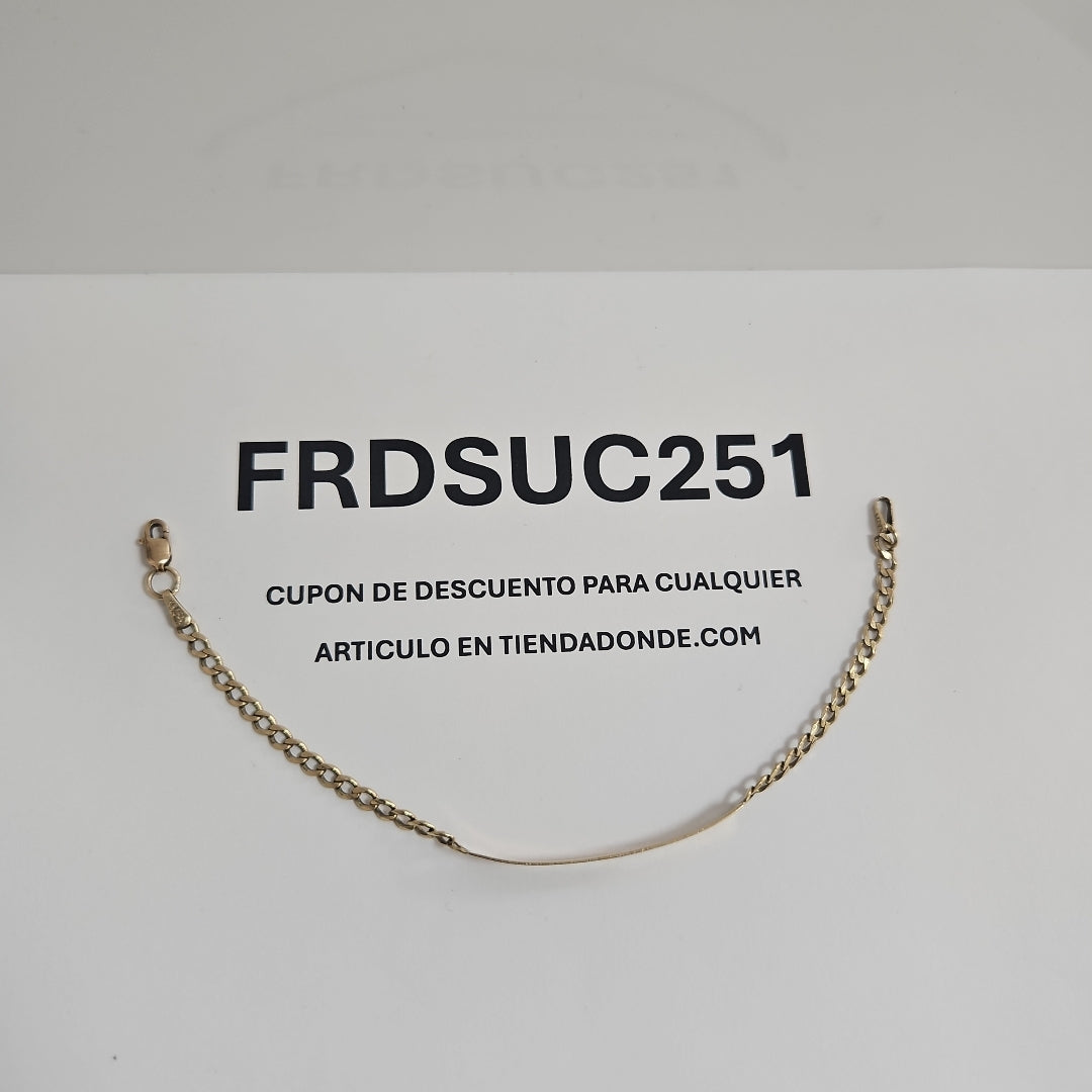 ESCLAVA ORO 10 K 3.1 GRMS (SEMINUEVO)