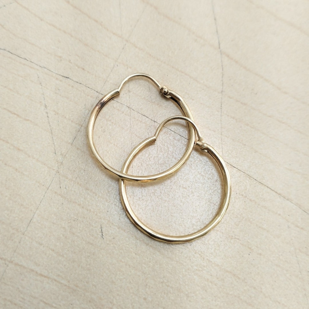 ARRACADAS PAR ORO 14 K 1,00 GRMS (SEMINUEVO)