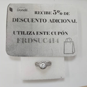 SOLITARIO ORO 14 K 3.1 GRMS (SEMINUEVO)
