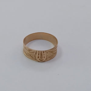 ANILLO ORO 10 K 1,80 GRMS (SEMINUEVO)
