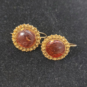 ARETES PAR ORO 10 K 4,20 GRMS (SEMINUEVO)