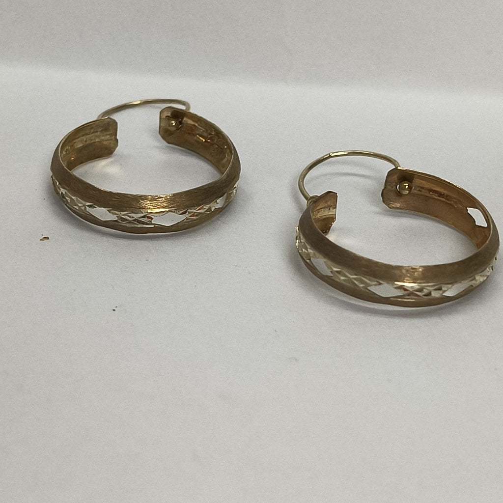 ARRACADAS PAR ORO 8 K 2,10 GRMS (SEMINUEVO)