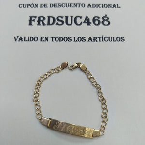 ESCLAVA ORO 10 K 3,80 GRMS (SEMINUEVO)