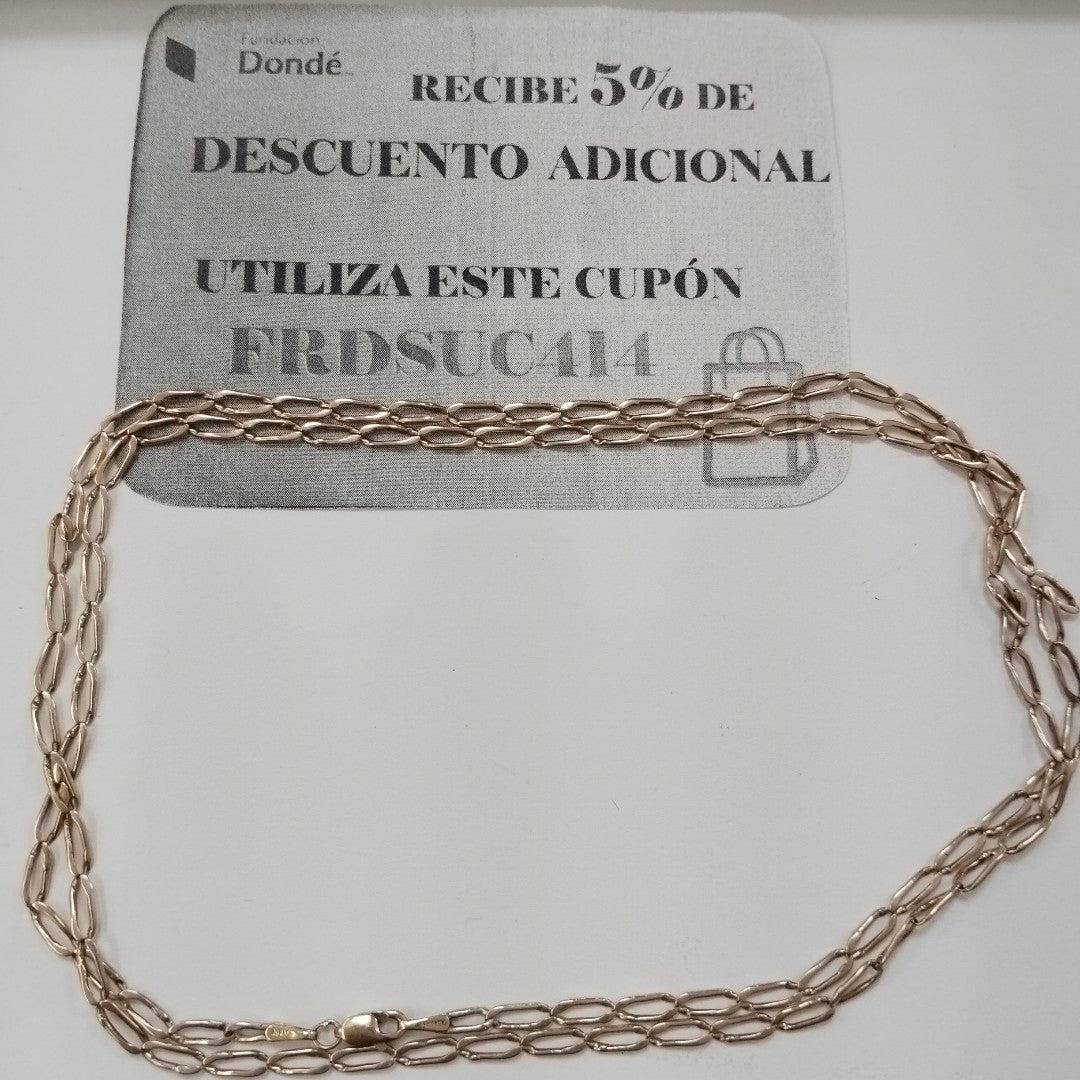 CADENA ORO 8 K 8.7 GRMS (SEMINUEVO)