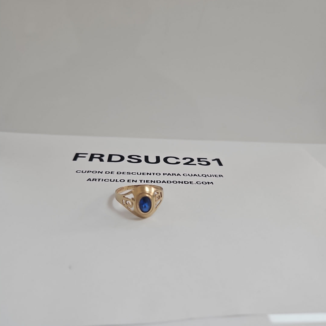 ANILLO ORO 10 K 2.5 GRMS (SEMINUEVO)