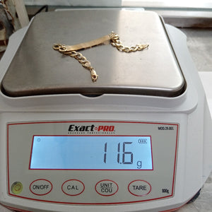 ESCLAVA ORO 10 K 11.6 GRMS (SEMINUEVO)