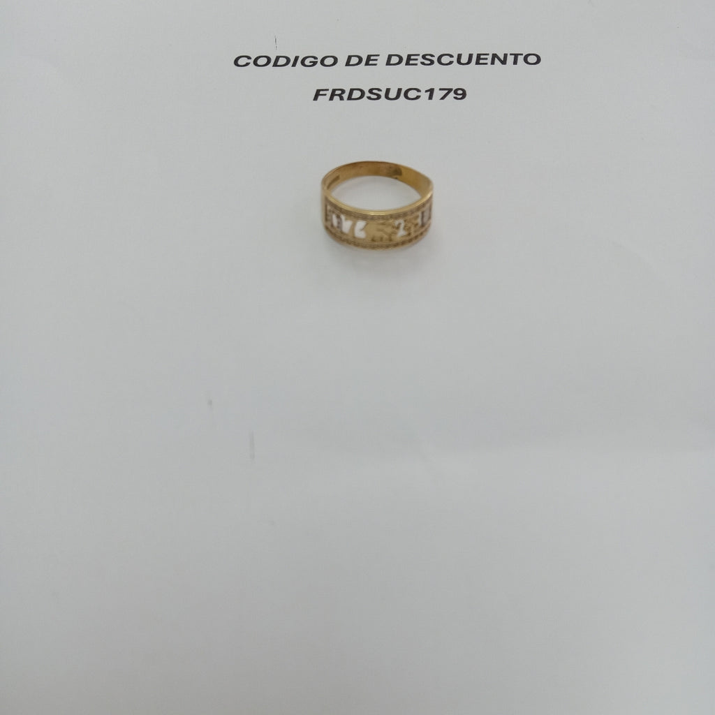 ANILLITO ORO 10 K 2.1 GRMS (SEMINUEVO)