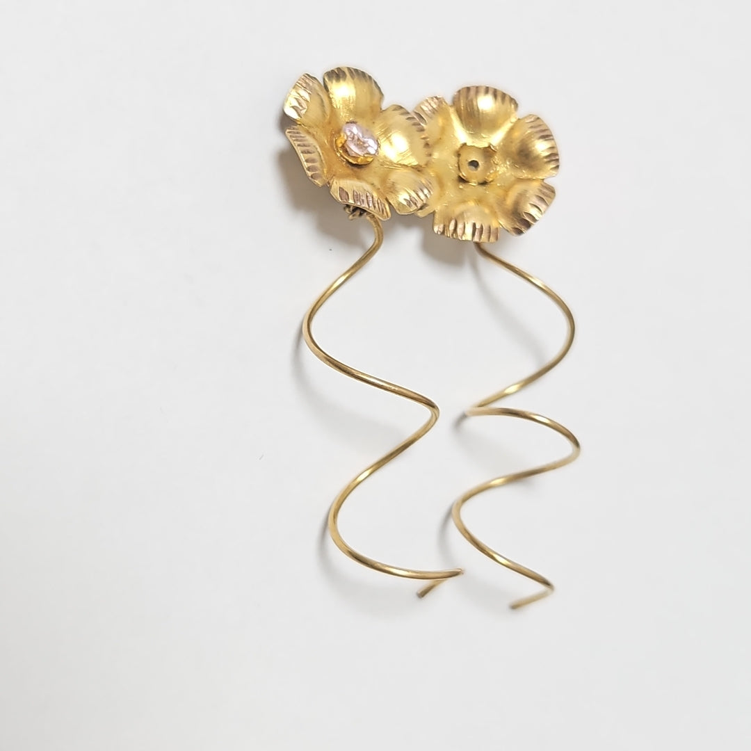 ARETES PAR ORO 8 K 3,00 GRMS (SEMINUEVO)
