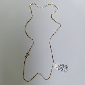 CADENA ORO 14 K 3 GRMS (SEMINUEVO)