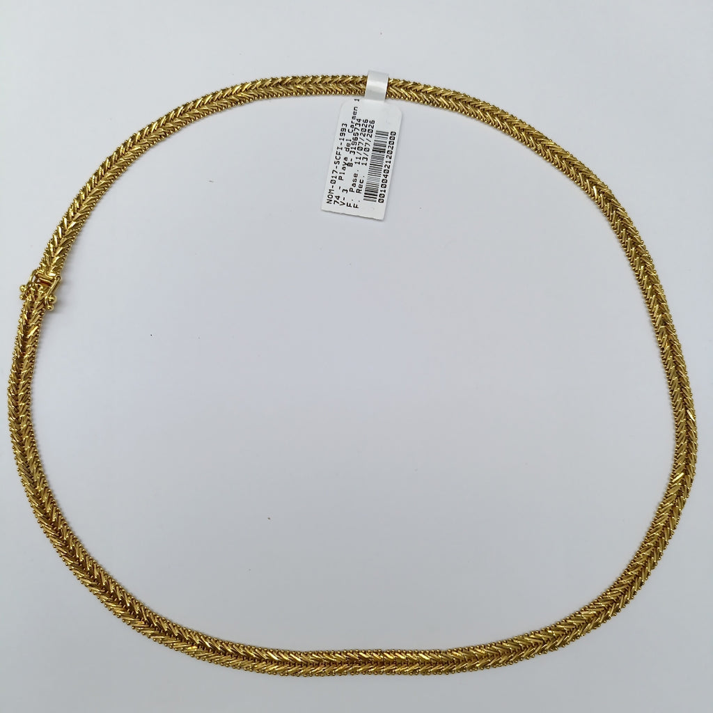 CADENA ORO 18 K 37.2 GRMS (SEMINUEVO)