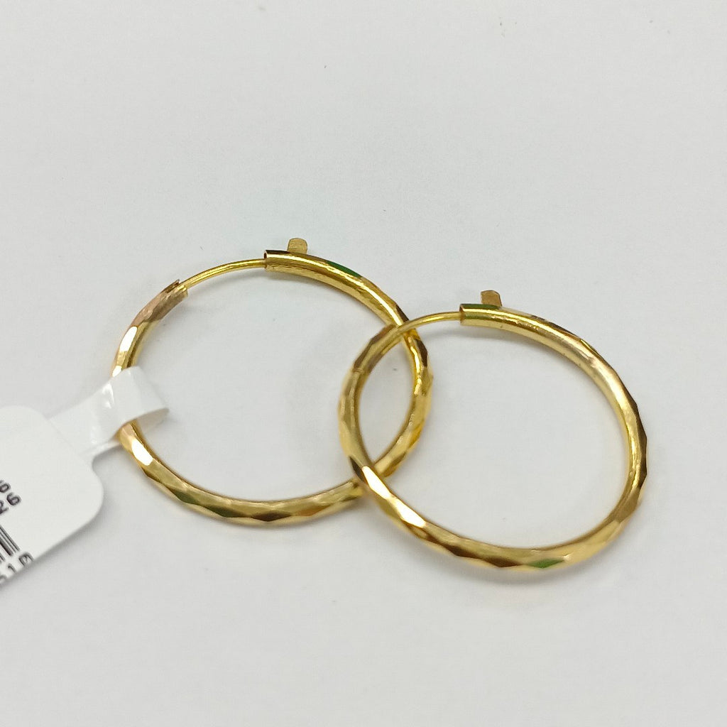 ARRACADAS PAR ORO 10 K 3,90 GRMS (SEMINUEVO)