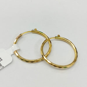 ARRACADAS PAR ORO 10 K 3,90 GRMS (SEMINUEVO)