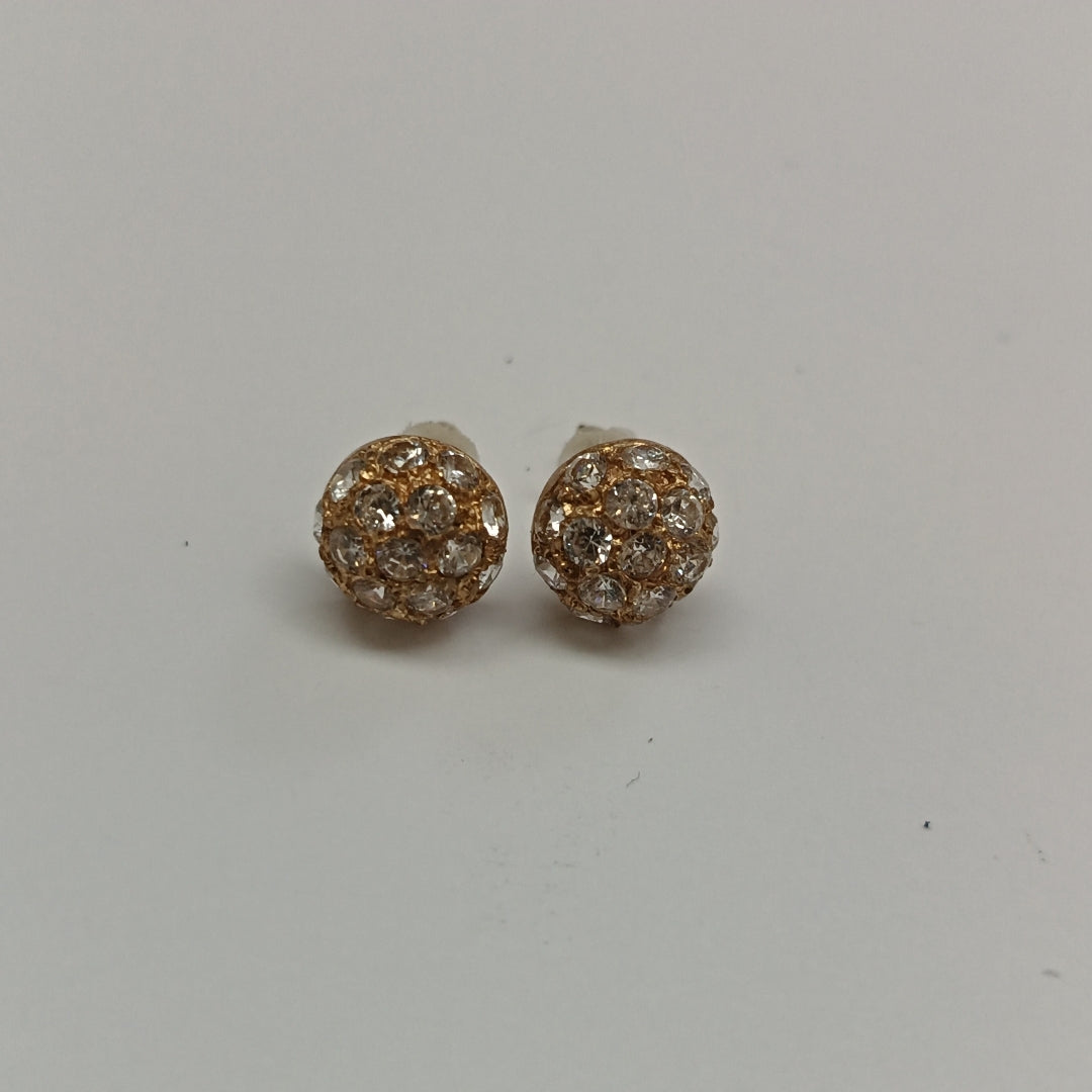 BROQUELES PAR ORO 14 K 2,00 GRMS (SEMINUEVO)