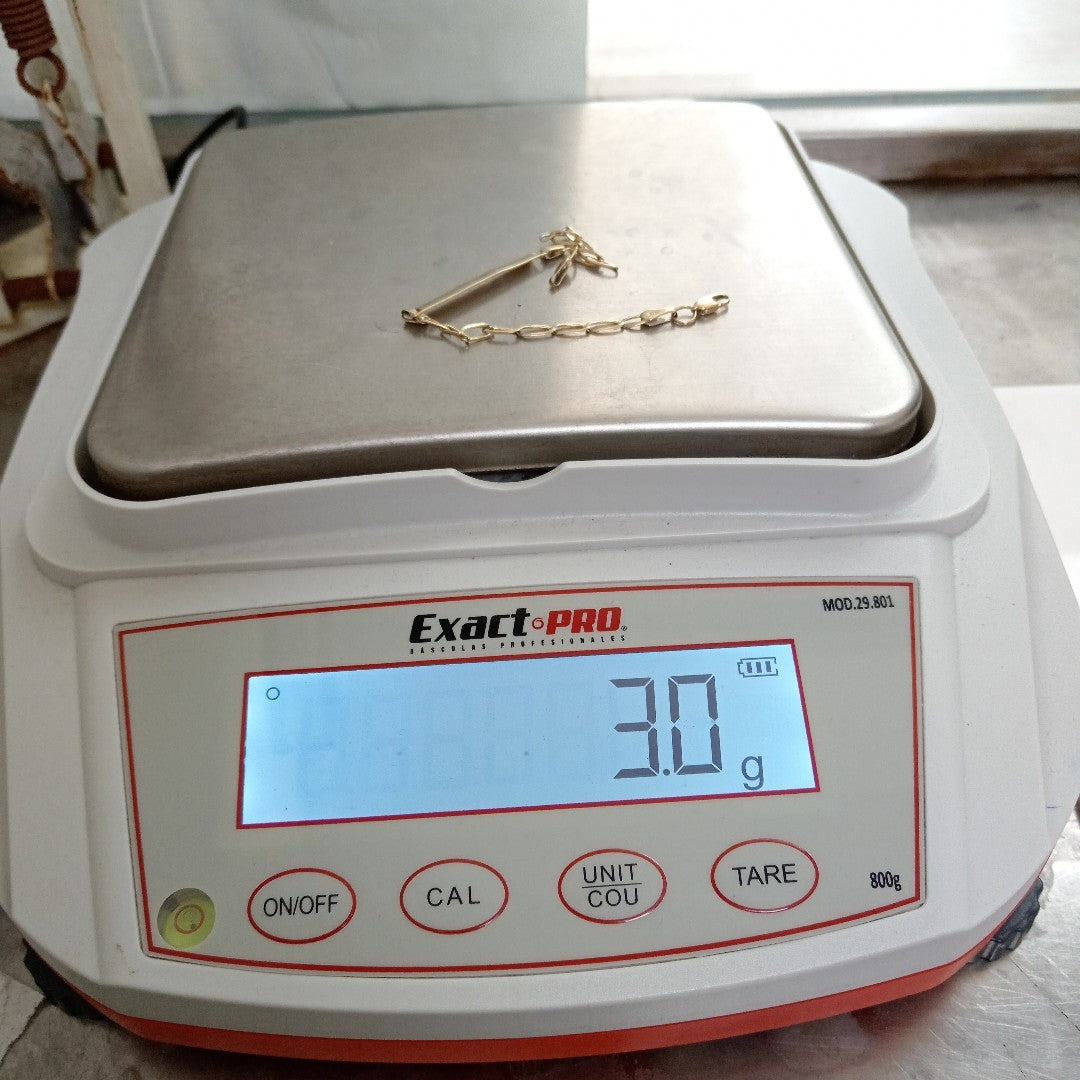 ESCLAVA ORO 14 K 3,00 GRMS (SEMINUEVO)