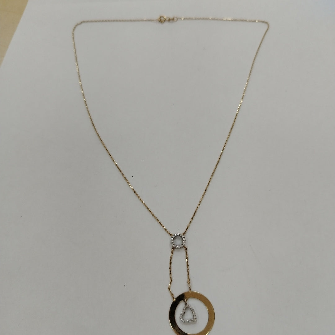GARGANTILLA ORO 14 K 3,10 GRMS (SEMINUEVO)