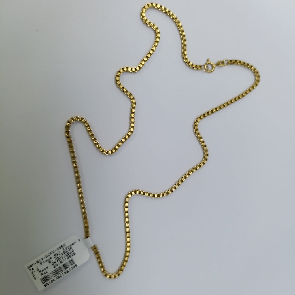 CADENA ORO 18 K 8,30 GRMS (SEMINUEVO)